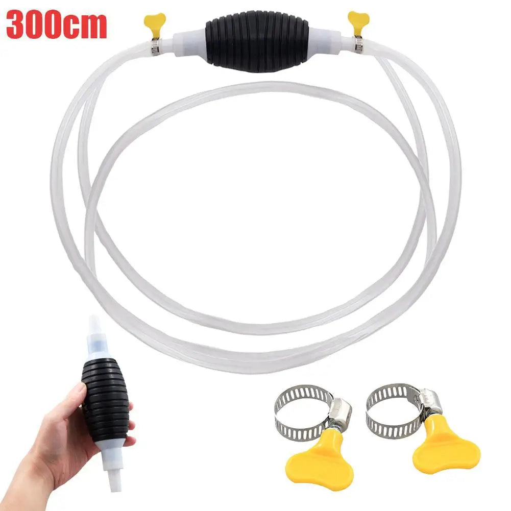 Manual Fuel Transfer Pump – 1/2/3M Self-Priming Liquid Extractor Fuel Transfer Pump SPOT 3 meters