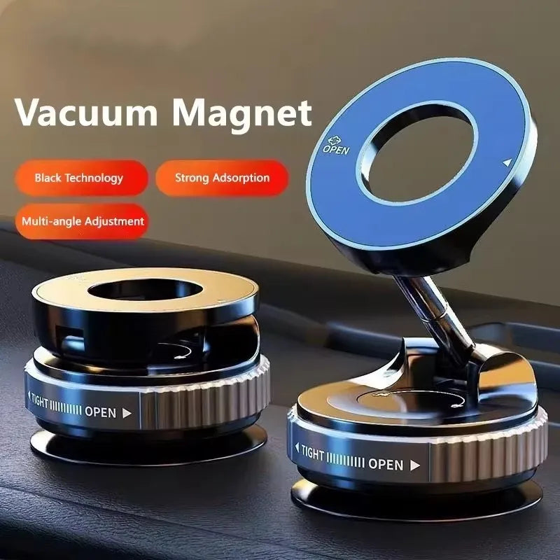 Magnetic Car Phone Mount – 360° Foldable Vacuum Suction Holder Car Phone Mount SPOT