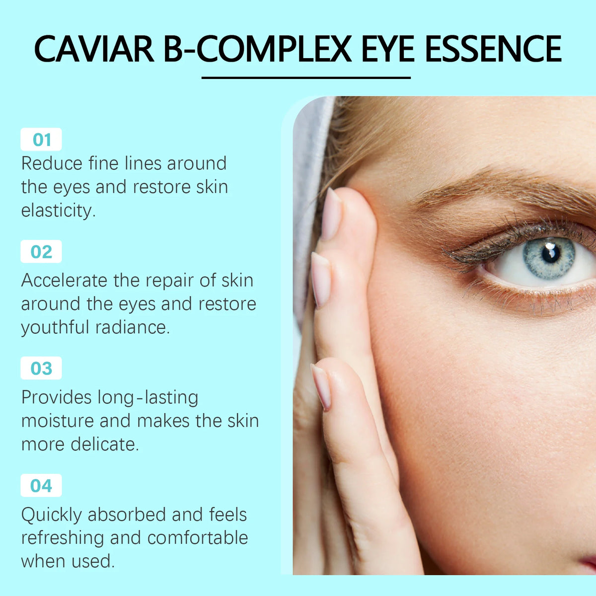 Hoygi Caviar B-Complex Eye Serum – Brighten & Firm Eye Serum SPOT
