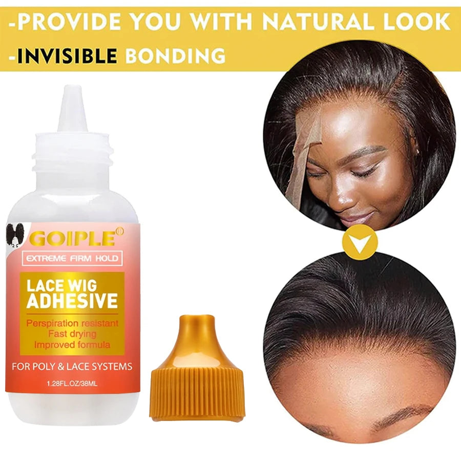 Goiple Lace Wig Adhesive – Waterproof Invisible Hold Glue Wig Bonding Adhesive SPOT