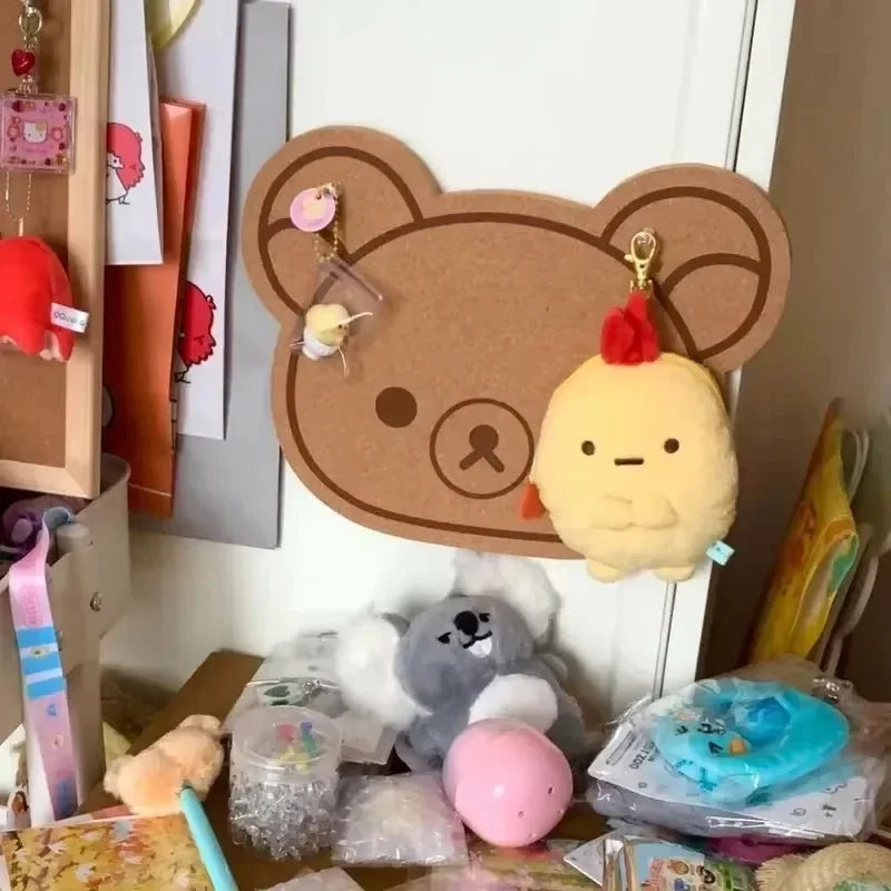 Rilakkuma Bear Felt Wall Panel – Kids Room Cartoon Decor Felt Wall Panel SPOT