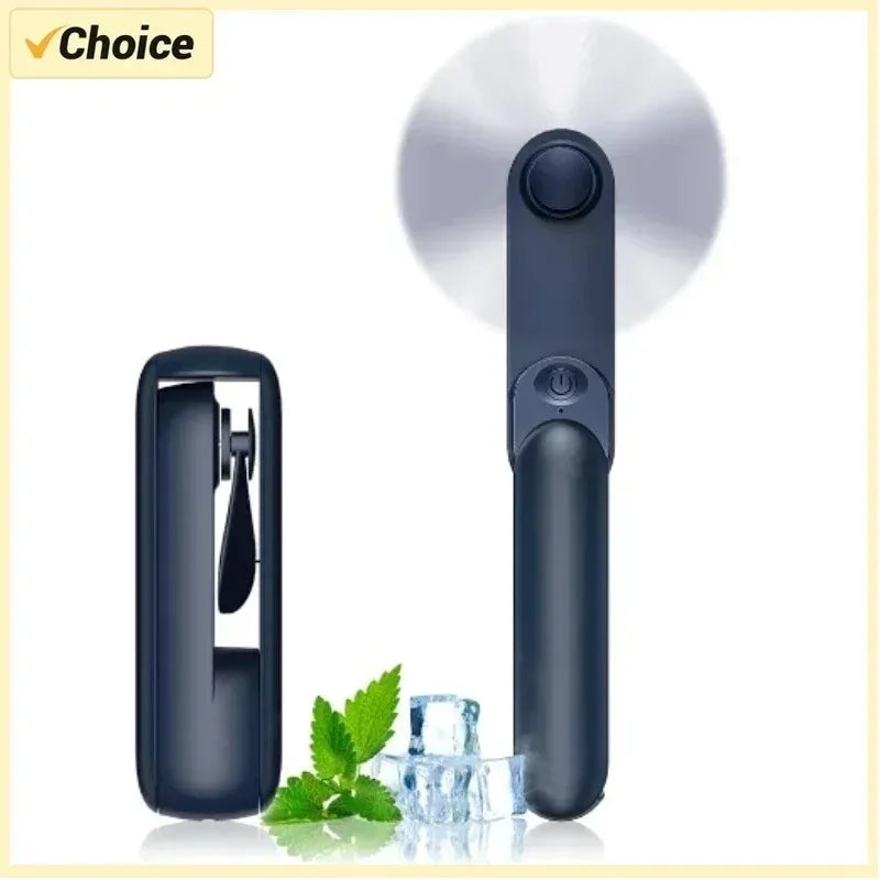 Portable Mini Handheld Fan – USB Rechargeable 2000mAh Foldable Handheld Mini Fan SPOT