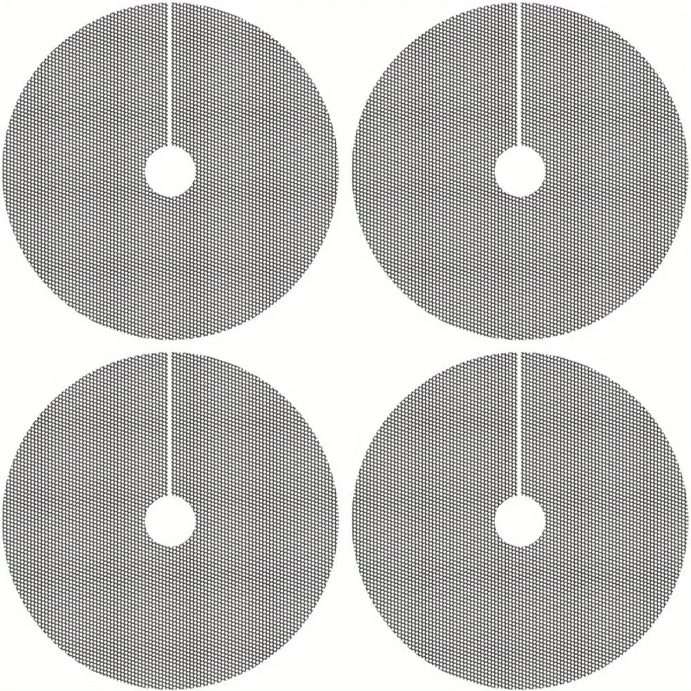 4-Pack Cuttable Plant Pot Mesh Covers – Cat & Pet Deterrent Plant Pot Cover SPOT 4pcs