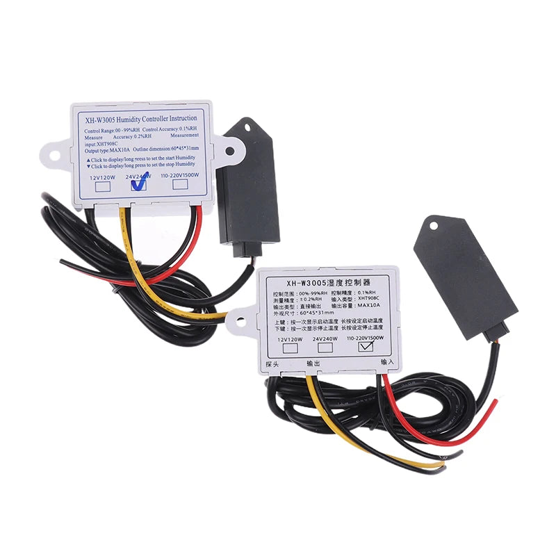 XH-W3005 Digital Humidity Controller 12V 24V 220V + Sensor Humidity Controller SPOT