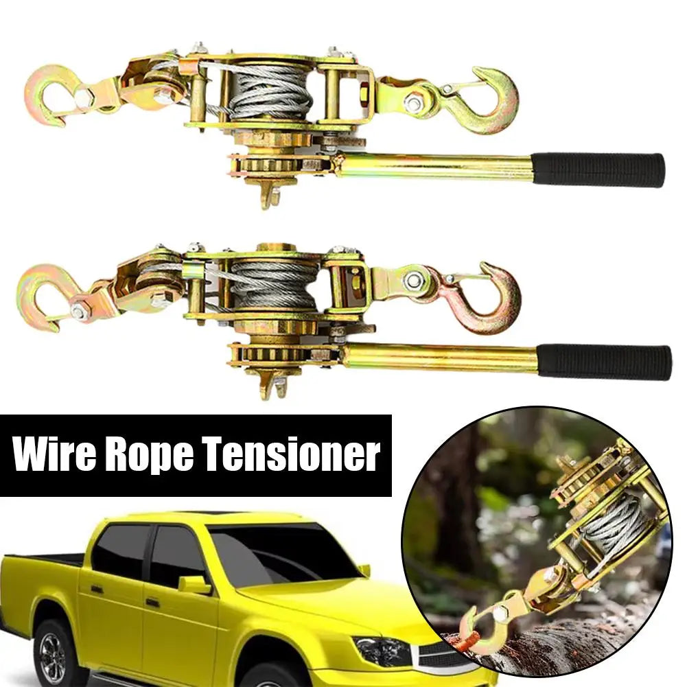 Heavy-Duty Rope Ratchet Tensioner 2T/4400LBS Carbon Steel Ratchet Tensioner SPOT