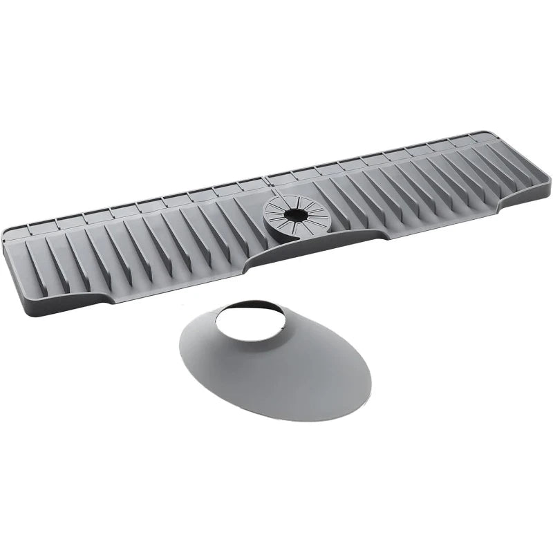 Silicone Faucet Drying Mat – Sink Splash Guard & Drain Pad Faucet Drainage Mat SPOT Default Title