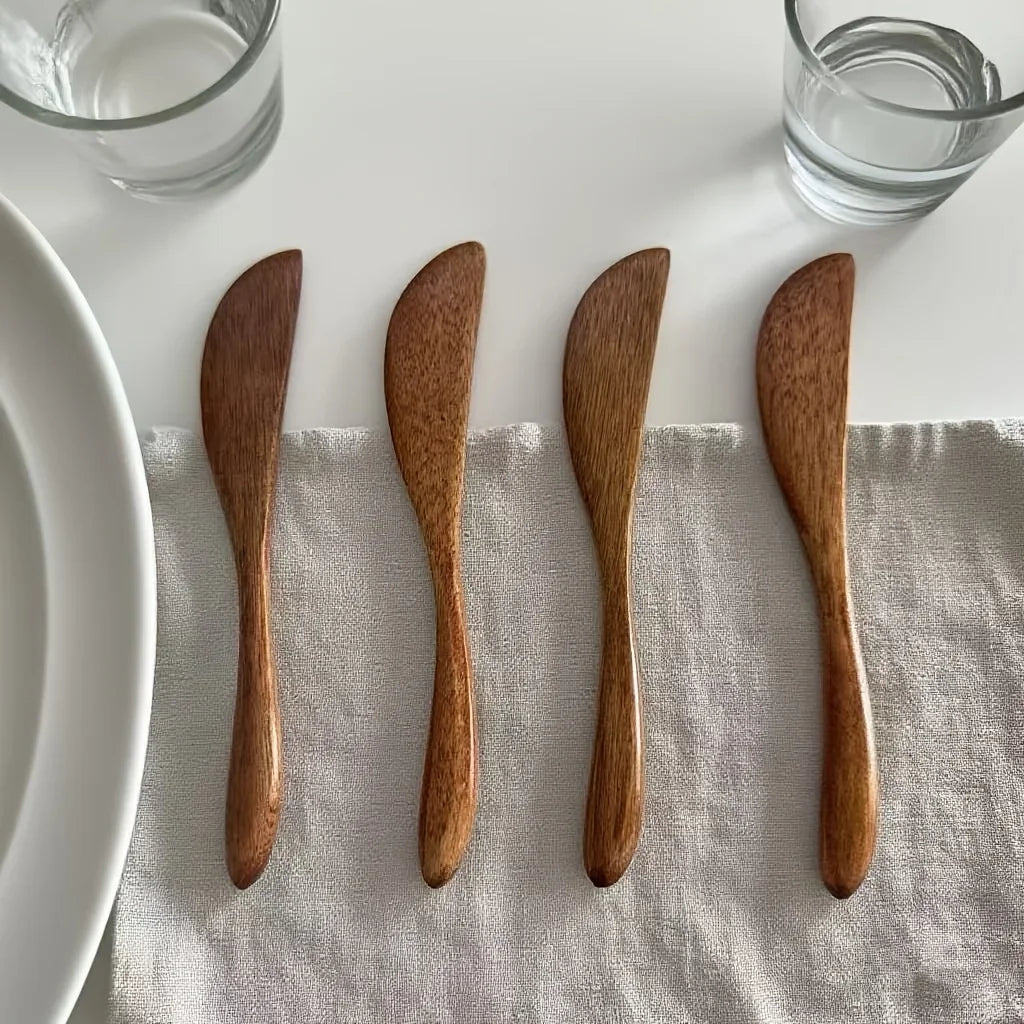 Wooden Butter & Cheese Knife – Japanese Style Spreader Cheese & Butter Knife SPOT