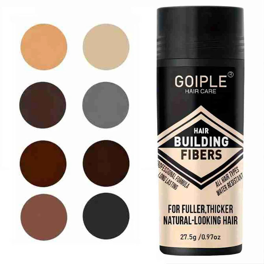 Goiple Hair Building Fibers Powder – Waterproof, Unisex 27.5g Hair Building Fibers SPOT