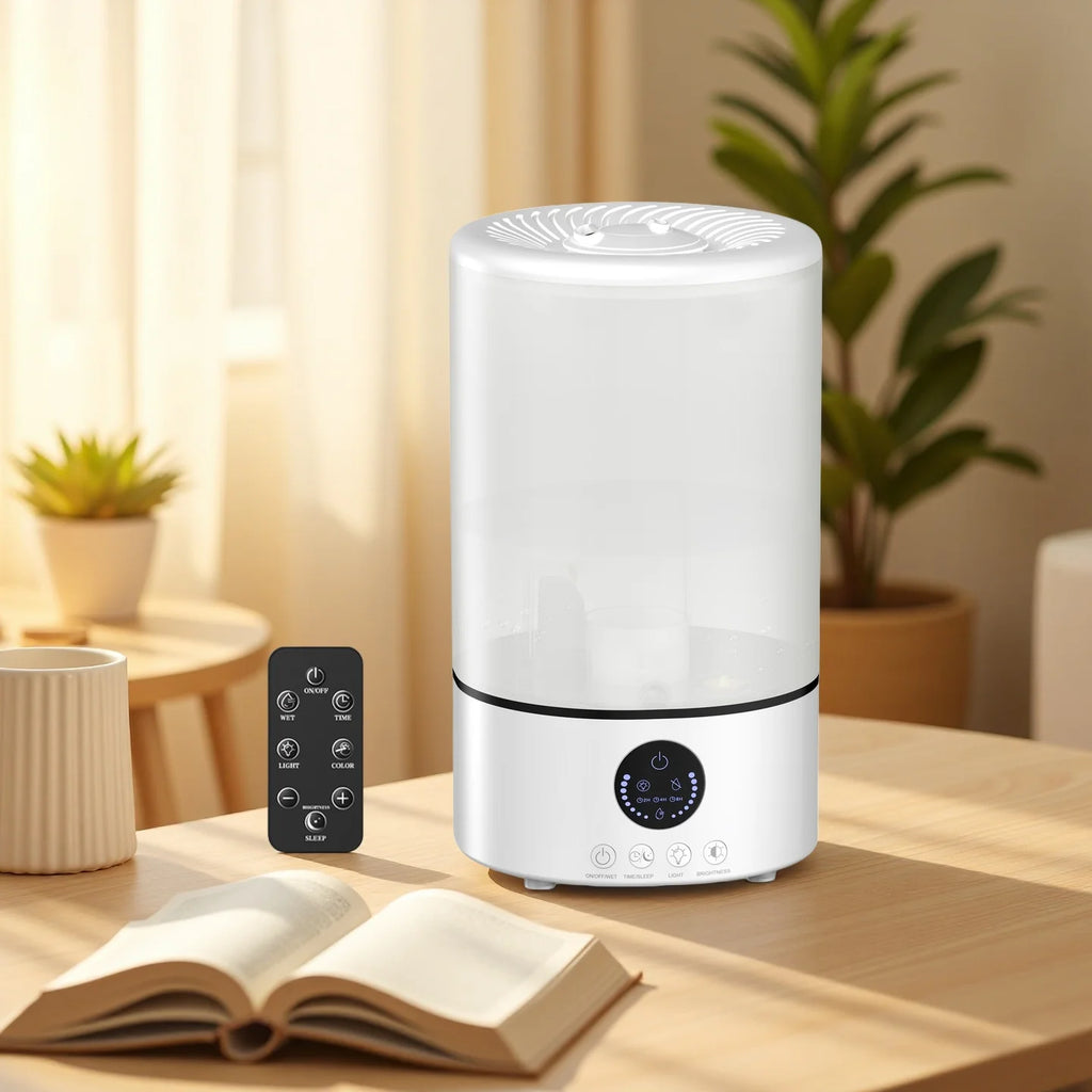 3L Cool Mist Humidifier – 3-Speed, 360° Nozzle & Timer Ultrasonic Humidifier SPOT Default Title