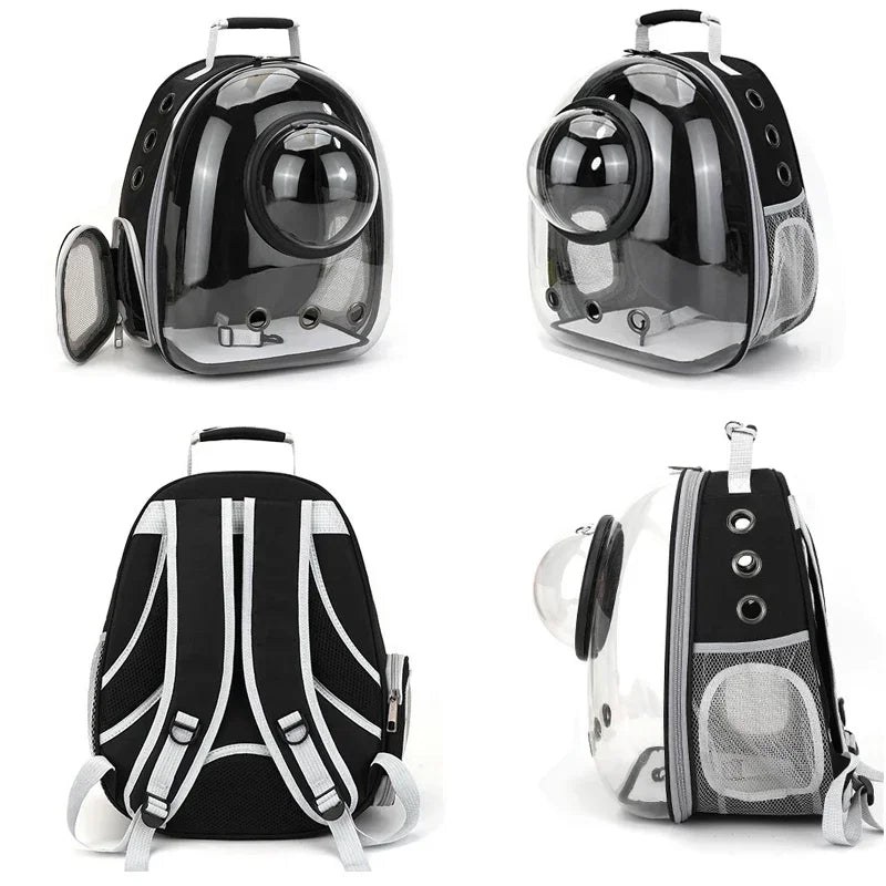 Transparent Capsule Bubble Pet Carrier Backpack – Breathable Pet Carrier Backpack SPOT