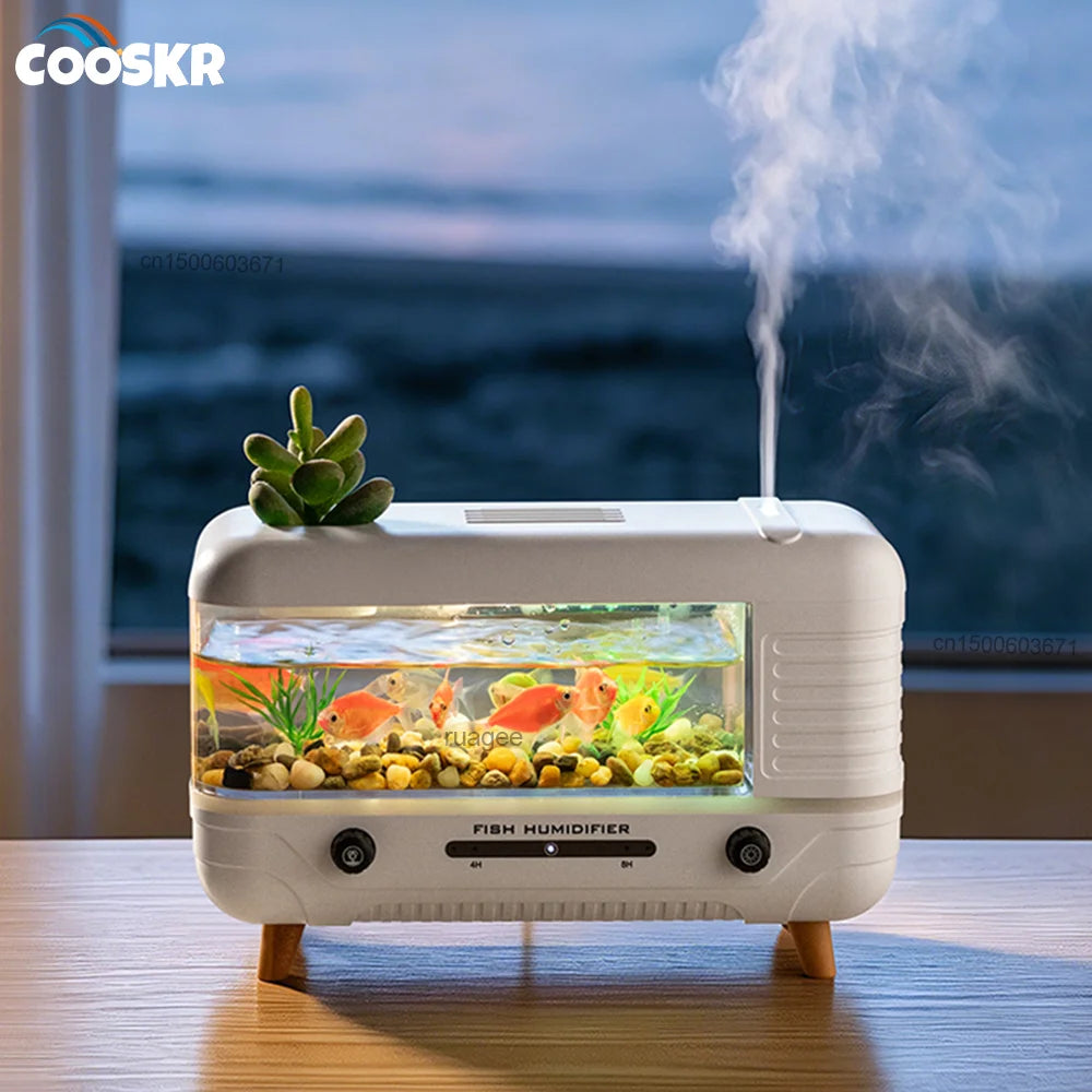 Fish Tank Aromatherapy Humidifier & Essential Oil Diffuser LED Aromatherapy Humidifier SPOT