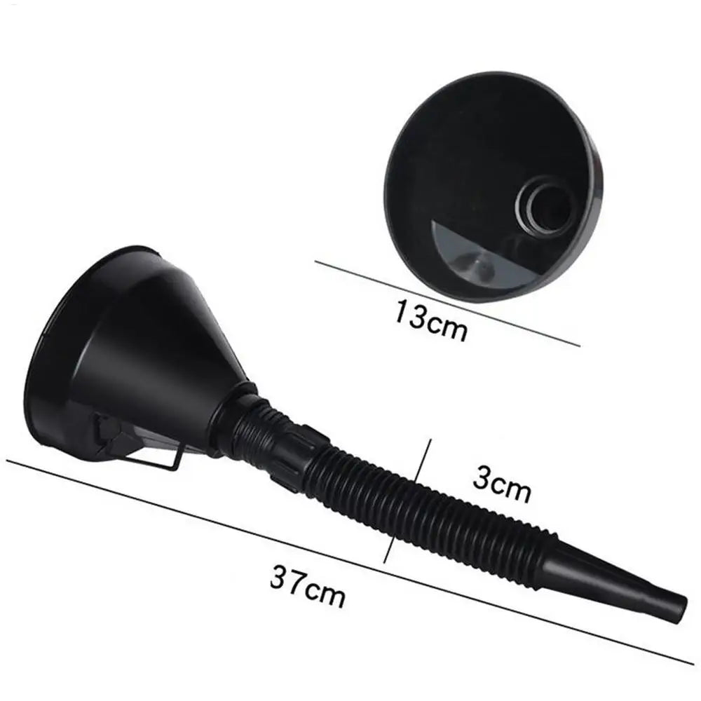 Telescopic Car Oil Funnel – Foldable, Spill-Proof Transfer Automotive Oil Funnel SPOT a