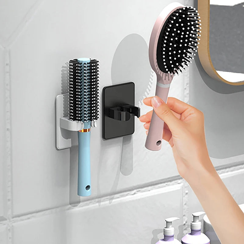 Wall-Mount Comb & Razor Holder – Adhesive Bathroom Organizer Bathroom Storage Rack SPOT