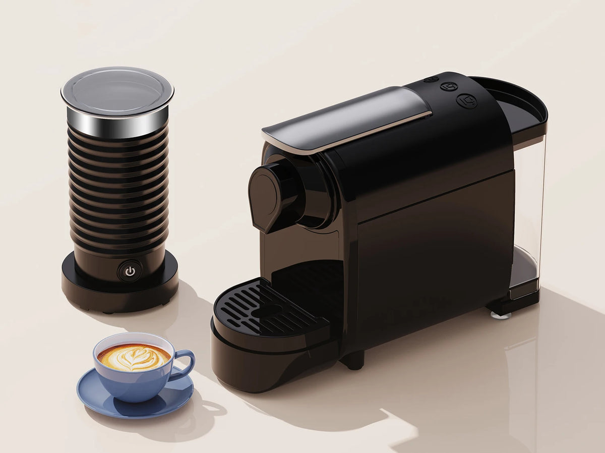 DUTRIEUX Capsule Espresso Machine 20 Bar 1400W – Easy Clean Capsule Espresso Machine SPOT