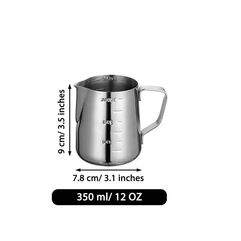 Stainless Steel Milk Frothing Pitcher – Eagle Spout Latte Art Jug Milk Frothing Pitcher SPOT