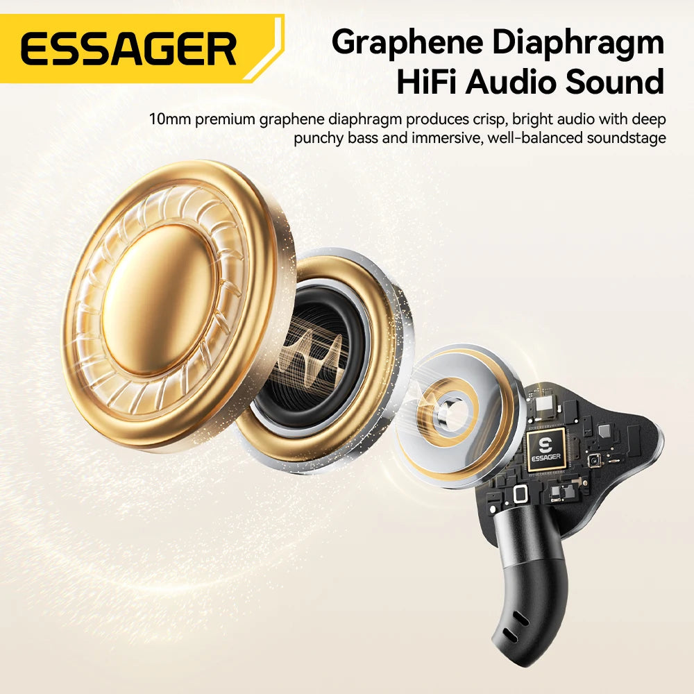 Essager Type-C Karaoke Earphones – HiFi Stereo & Sound Card Wired Karaoke Earphones SPOT