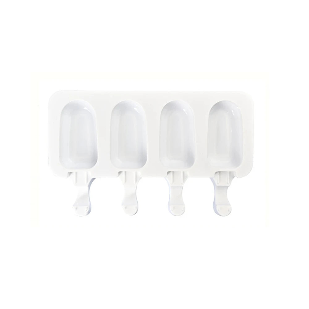 Silicone Popsicle Molds 3-Pack + 50 Wooden Sticks | DIY Ice Pops Popsicle Mold Set SPOT 1pc