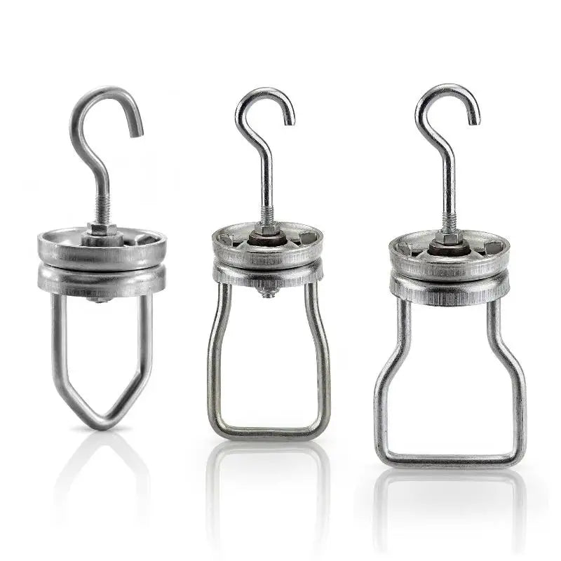 Steel Rotating Swivel Hook – Heavy Duty Powder Coating Hanger Industrial Swivel Hook SPOT
