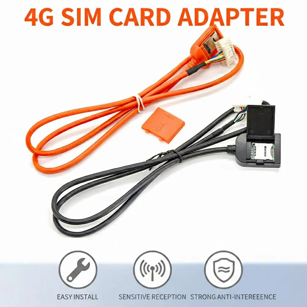 Dual SIM Card Adapter Cable for Car Navigation – 75cm SIM Adapter Cable SPOT