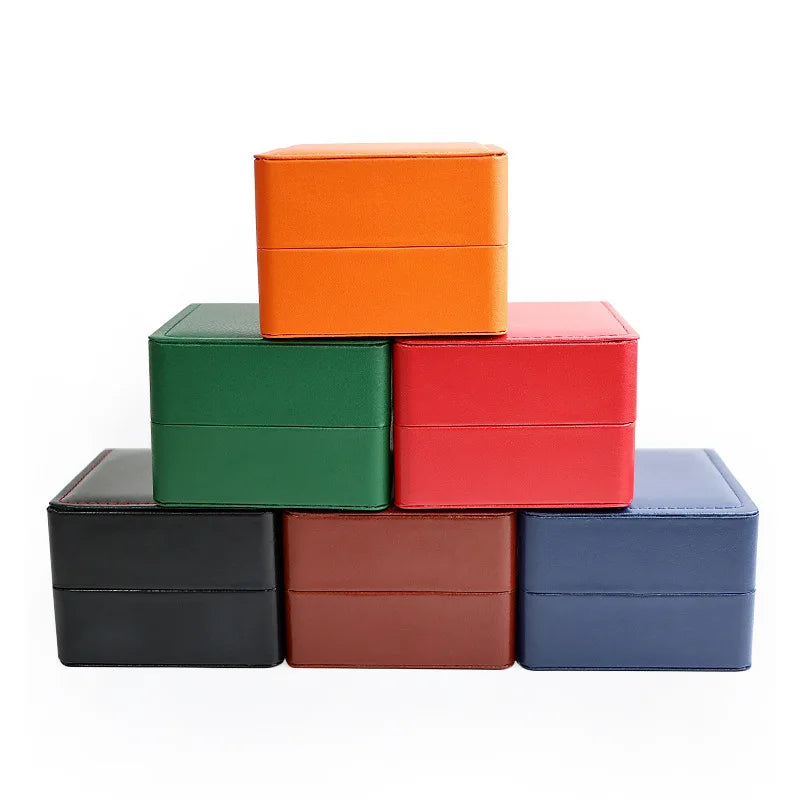 PU Leather Single Watch Box – Travel Storage & Display Case Watch Storage Case SPOT