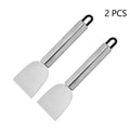 2-Pack Stainless Steel Cleaning Scraper – Multi-Use Home Tool Cleaning Scraper SPOT A1