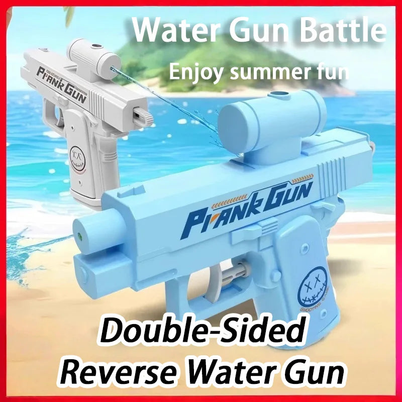 Double-Sided Reverse Water Gun – Mini Tactical Summer Prank Toy Water Prank Toy SPOT