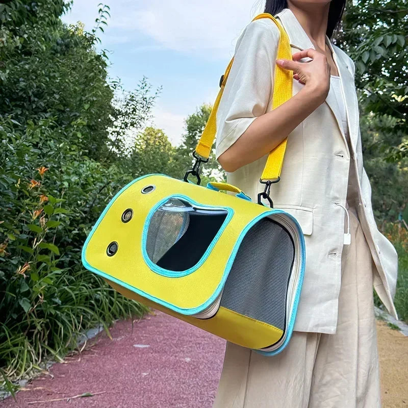 Foldable Breathable Pet Carrier Bag for Cats & Small Dogs Pet Carrier Bag SPOT