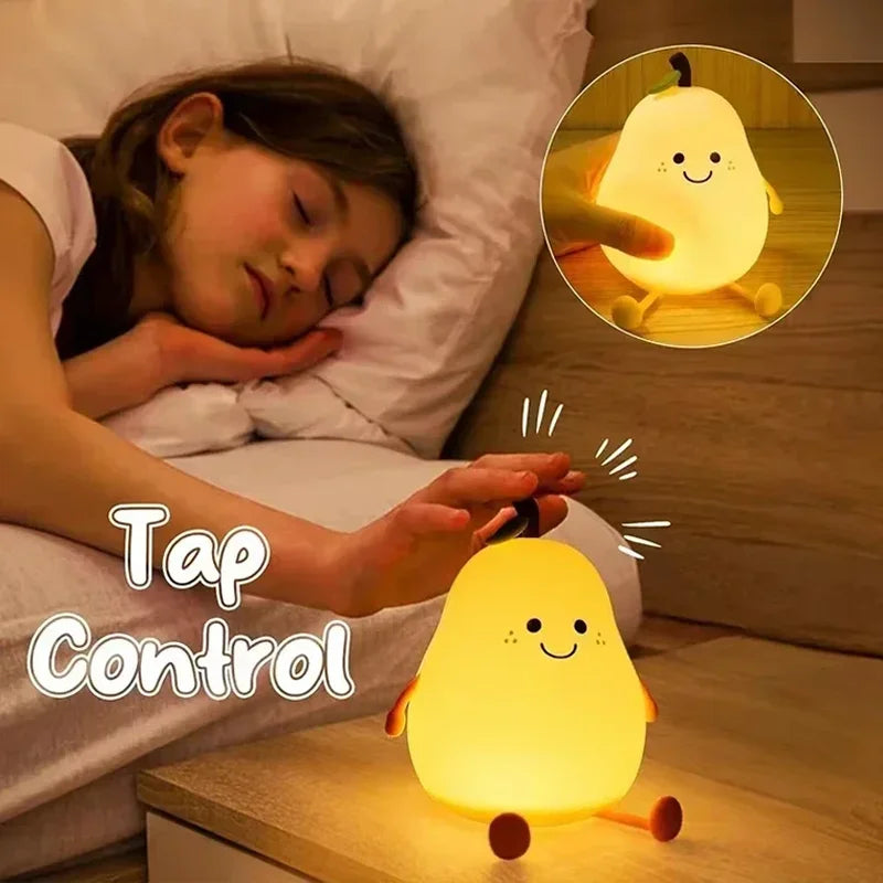 Silicone Duck Night Light – USB Rechargeable Kids Bedside Lamp Kids Night Light SPOT