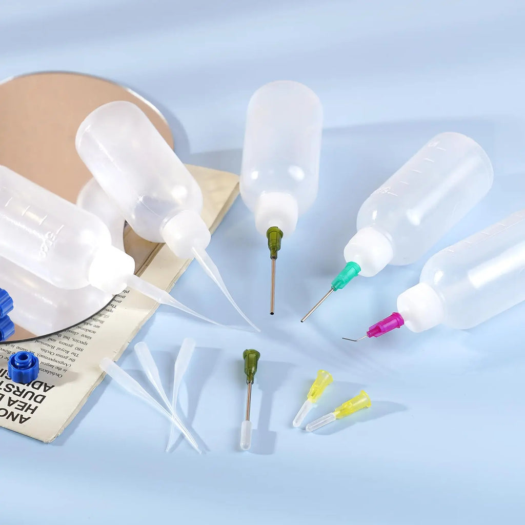 30ml Precision Glue Applicator Bottle with Blunt Needle Tips Glue Applicator Bottle SPOT