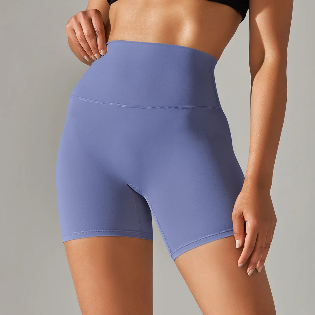 Women's High Waist Squat-Proof Yoga Shorts | Quick-Dry Gym Women's Active Shorts SPOT
