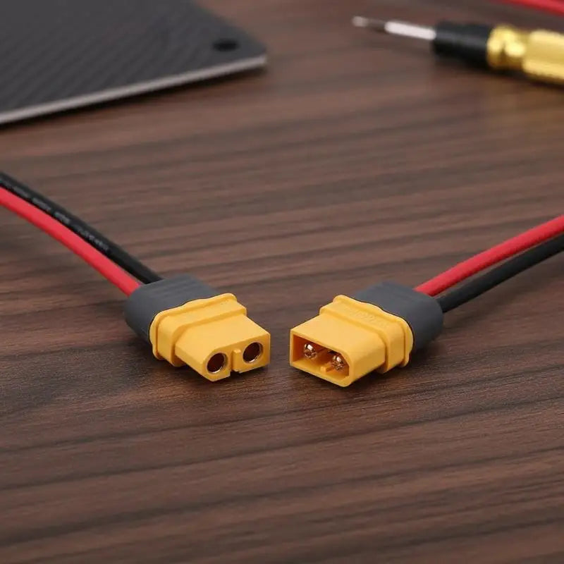XT60H Male Female RC Connector Cable – Silicone Wire FPV RC Connector Cable SPOT