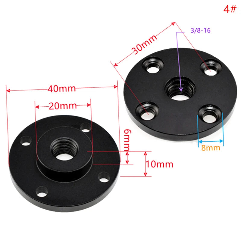 Hot Shoe Mount Adapter 1/4" Thread Screw Nut – Tripod Bracket Camera Mount Adapter SPOT 4
