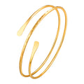 Meaeguet Snake Arm Cuff – Adjustable Upper Arm Bracelet Women Arm Cuff Bracelet SPOT AB-002G