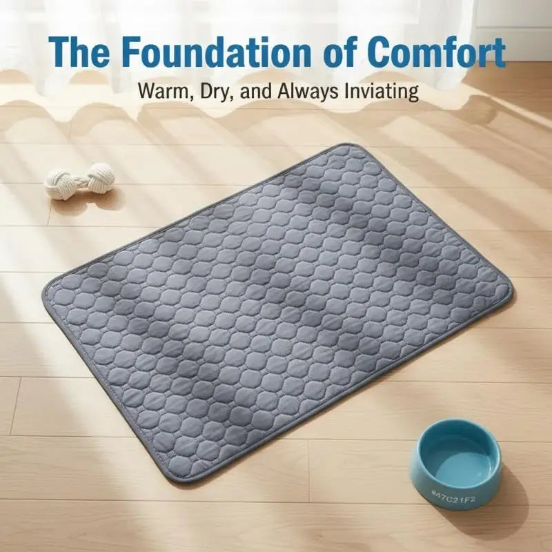 Washable Reusable Dog Training Pad – Absorbent Pet Mat & Cover Pet Training Mat SPOT