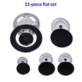 Gas Hob Burner Flame Cap + 5 Stove Handles – Zinc Alloy Set Stove Burner Parts SPOT A Flat