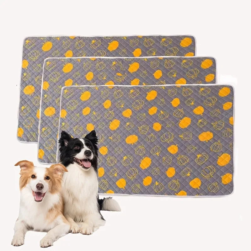 3-Pack Reusable Dog Pee Pads – Machine Washable Pet Mats Pet Training Pads SPOT