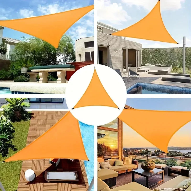 Triangular Sun Sail Shade 3x3x3m | 91-100% UV Block Canopy Outdoor Sun Sail SPOT