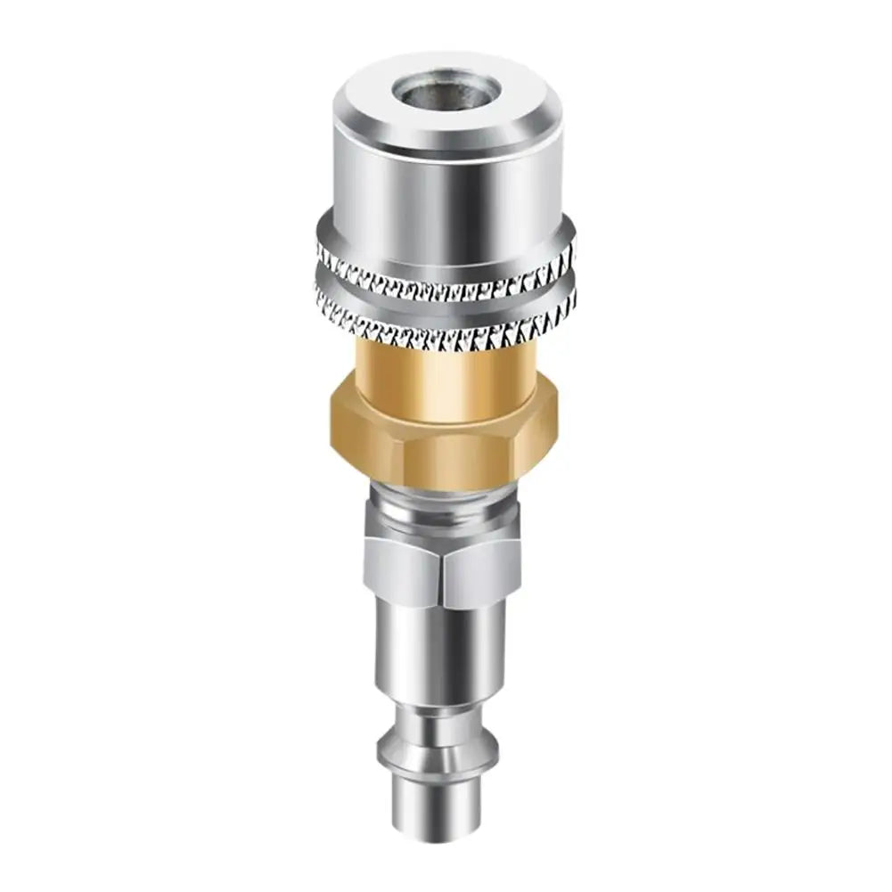 Quick Connector Locking Tire Valve for Air Compressor & Inflator Pneumatic Connector SPOT 1pc