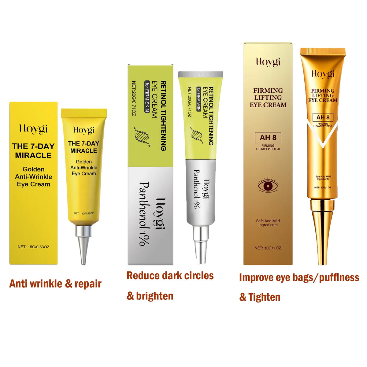 Hoygi Retinol Eye Cream – Firming, Brightening & Anti-Aging Eye Cream SPOT
