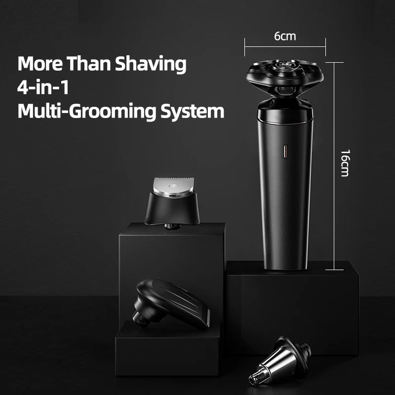 Triple Blade Waterproof Cordless Electric Shaver Men – IPX7 USB Electric Shaver SPOT