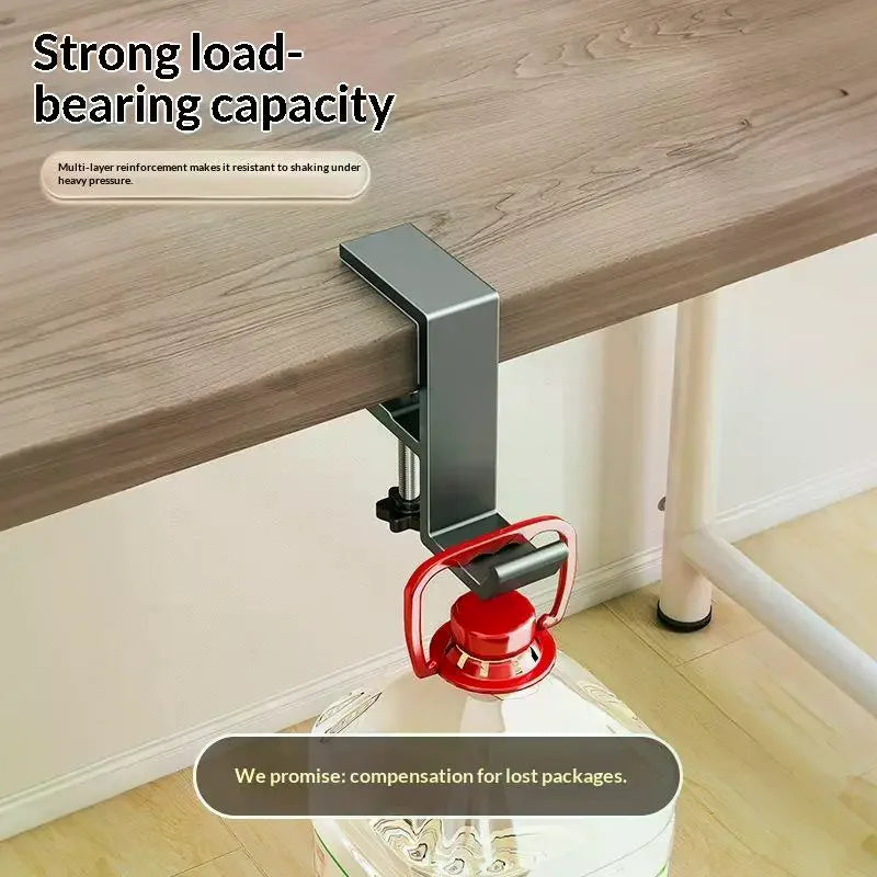 Adjustable Magnetic Desk Hook – Punch-Free Bag Hanger Desk Edge Hook SPOT