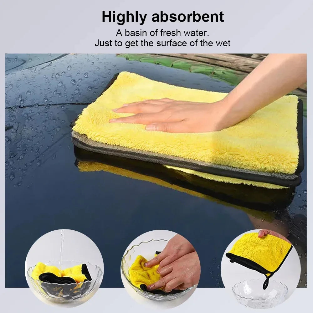 Microfiber Car Wash Drying Towel – Auto Detailing Cloth Car Detailing Towel SPOT