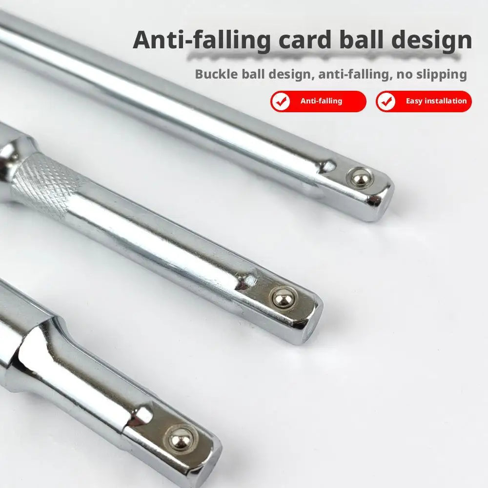 1/2" Socket Extension Bar Set – 7.5, 12.5 & 25cm Steel Socket Extension Bar SPOT