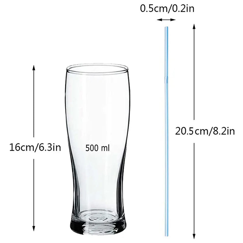 Multicolor Drinking Straws 100–1000 Pcs | Party & Cocktail Drinking Straws SPOT