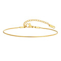 Gold Snake Chain Anklet – Waterproof Stainless Steel Women Chain Anklet SPOT JC-114G