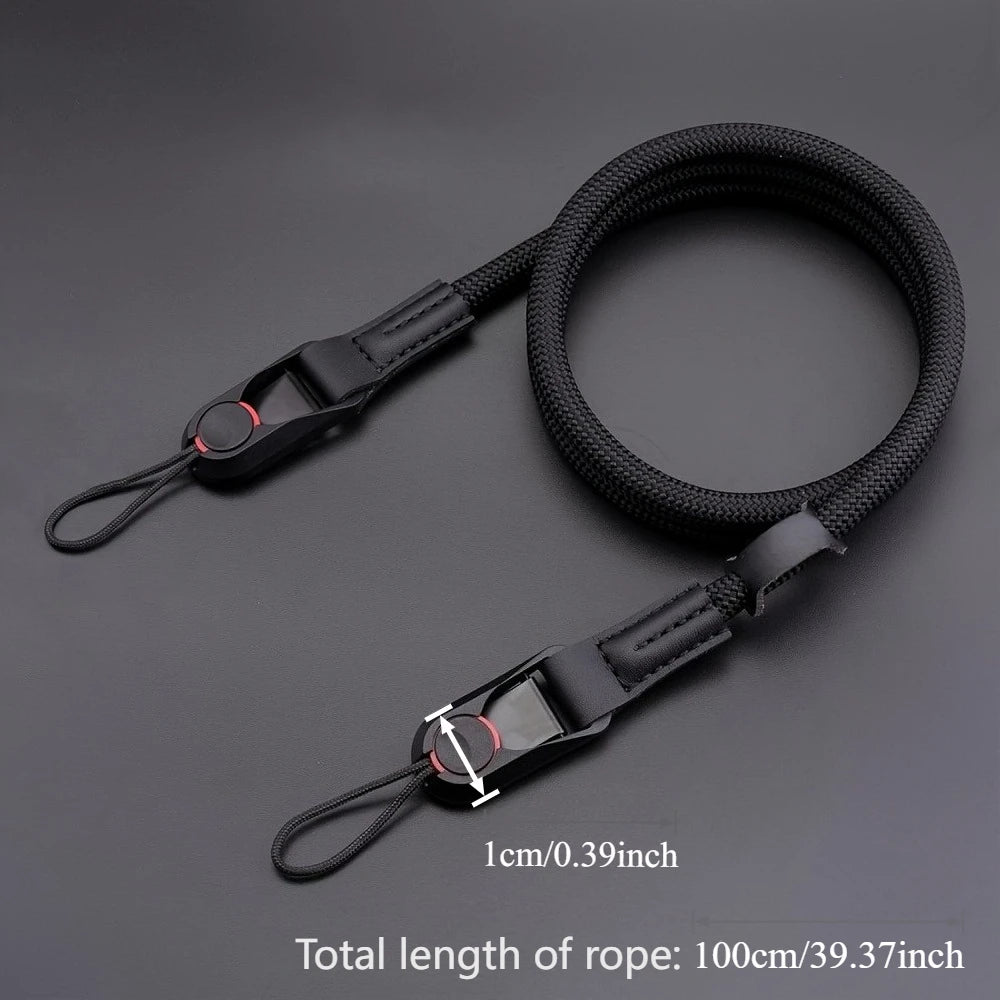Quick-Release Adjustable Camera Strap – Climbing Rope DSLR Camera Strap SPOT