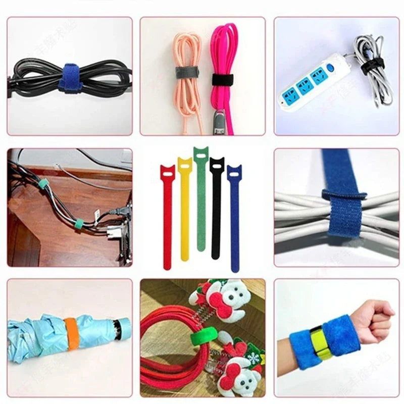 Nylon Cable Ties & Wire Organizer Set – 10/30/50 Pack Cable Organizer Ties SPOT