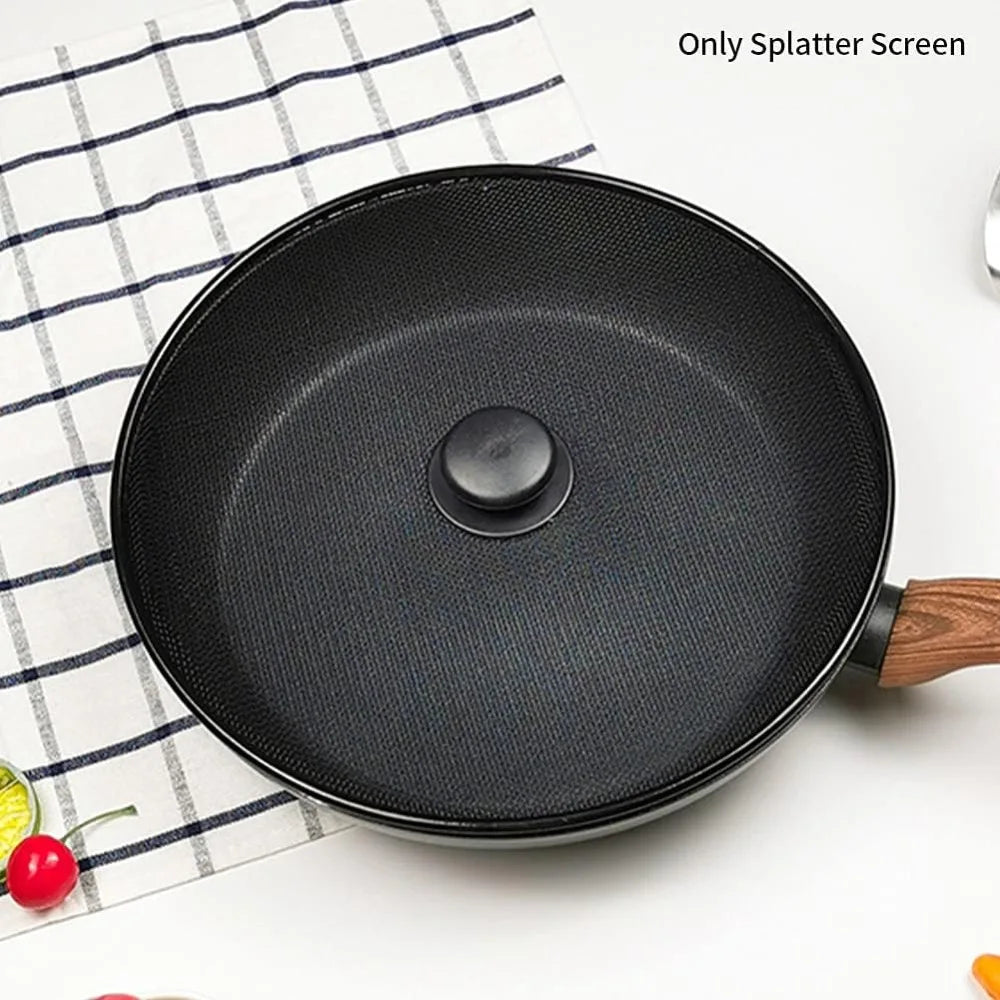 3-Pack Splatter Screen Set – Fine Mesh Splash Guard Lids Splatter Screen Set SPOT