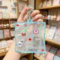 Water Bag Maze Squeeze Fidget Keychain Toy – Party Favors Fidget Keychain Toy SPOT A4