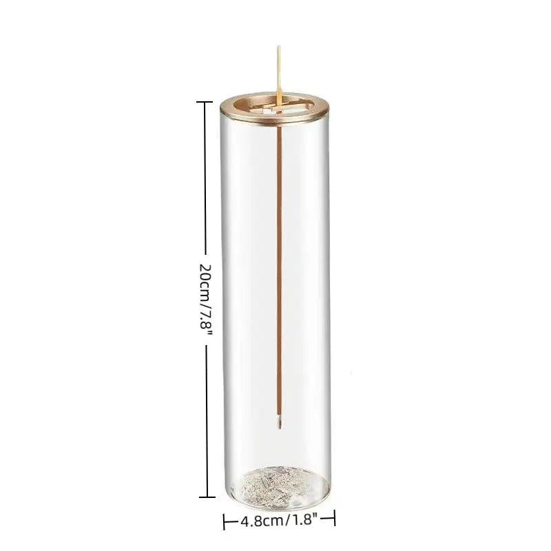 Upside-Down Backflow Incense Burner Stand & Glass Ash Catcher Incense Burner Stand SPOT 1PCS
